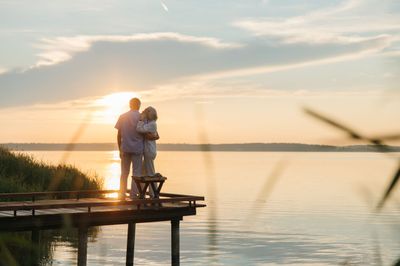 Couple enjoying retirement